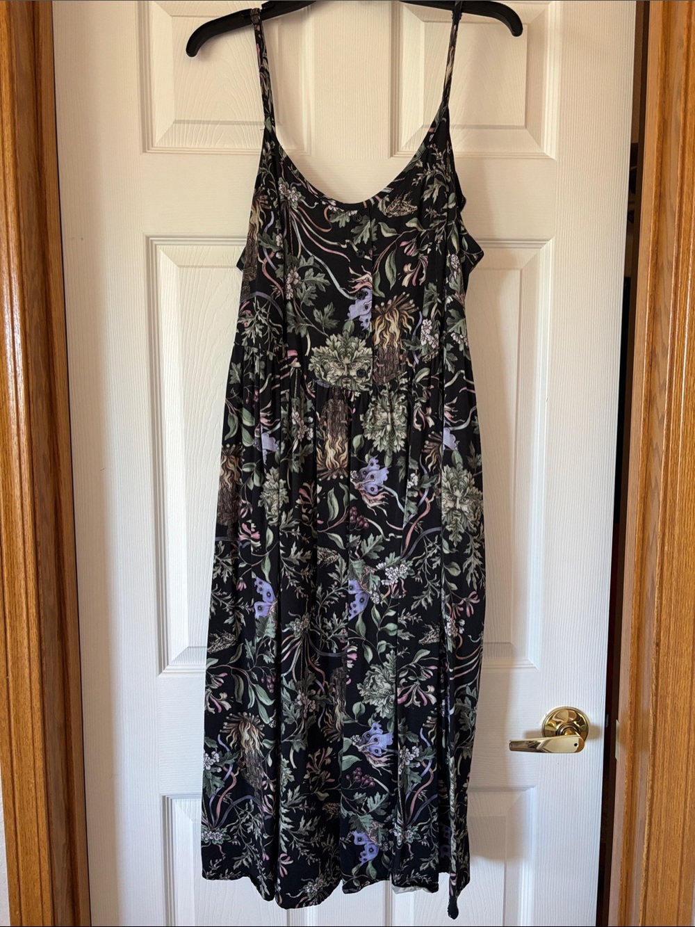 Disturbia Black Floral “Summer Solstice” Dress